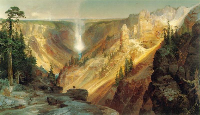 Grand Canyon of the Yellowstone, Thomas Moran